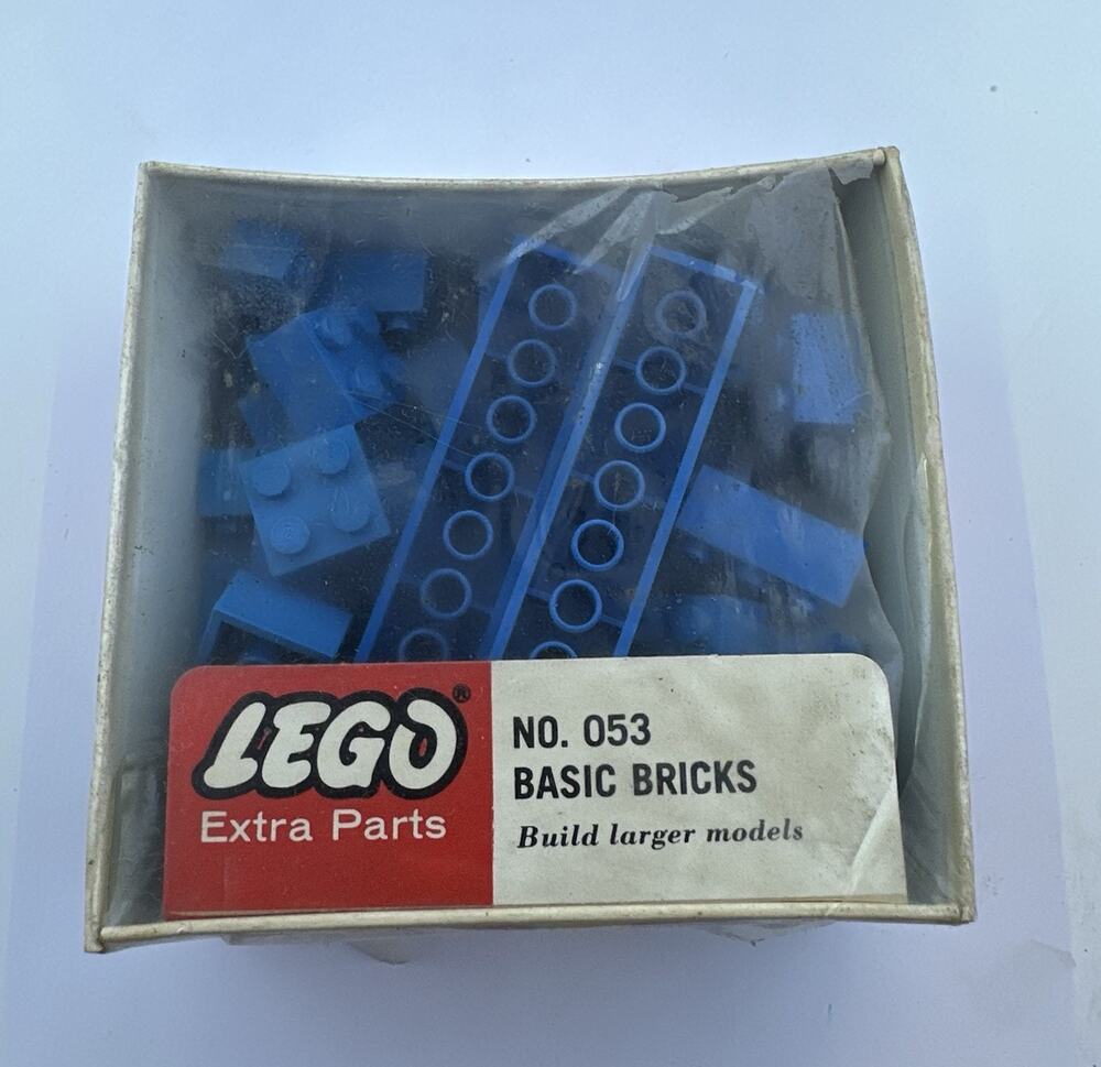 Vintage LEGO SEALED Extra Parts No 053 Bevelled Bricks 1966 Read Description